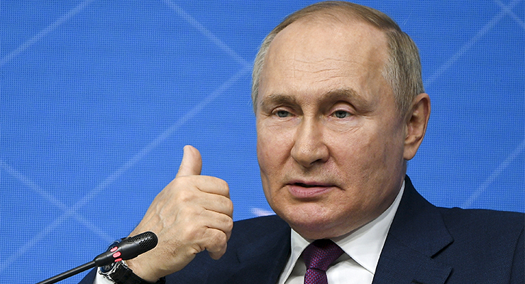 Russian President Vladimir Putin (Image: Alexey Maishev/Sputnik/Kremlin)
