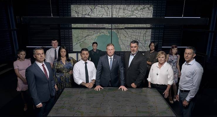 The Hunted team (Image: Network 10)