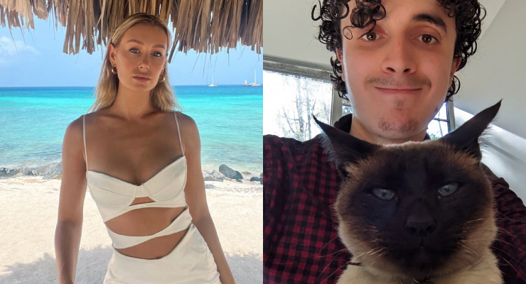 Stephanie and Miles Glaspole say they will keep using TikTok despite the report's findings (Image: Instagram)