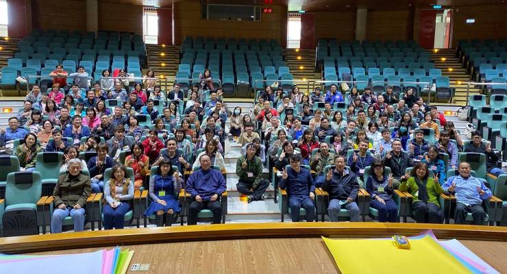 Taiwan Pangphuann Association of Education and IORG training 122 directors of academic affairs from Taiwanese schools (Image: Chihhao Yu/Supplied)