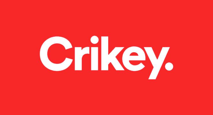 Crikey logo red