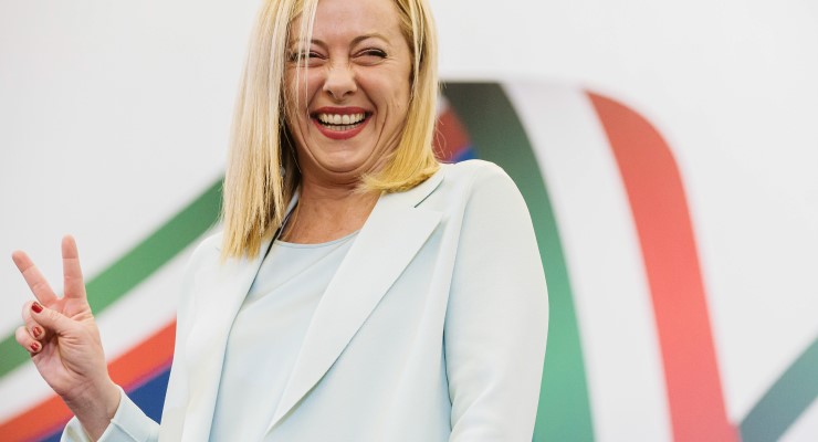 Italy's Prime Minister Giorgia Meloni (Image: SOPA Images/Sipa USA/Valeria Ferraro)