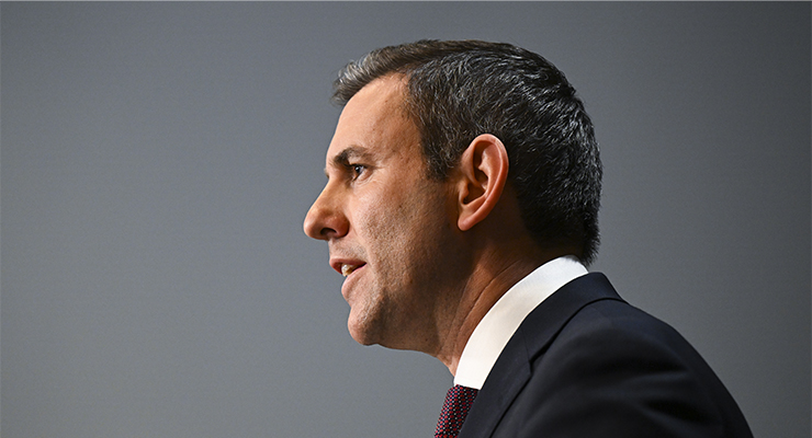 Australian Treasurer Jim Chalmers (Image: AAP/Lukas Coch)