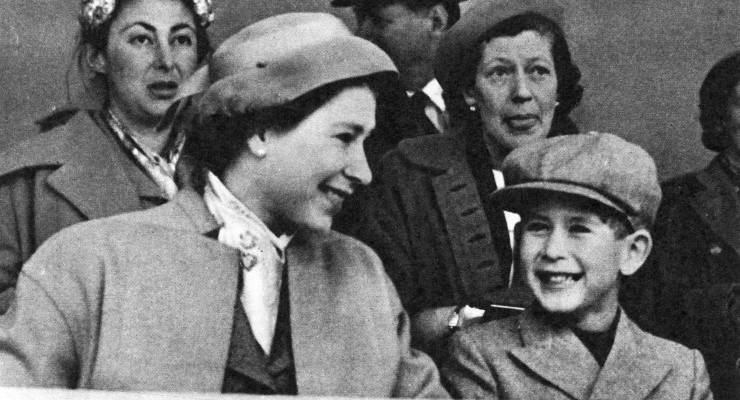 Queen Elizabeth and Prince Charles in 1955 (Image: AAP/Mary Evans/The Illustrated London News)