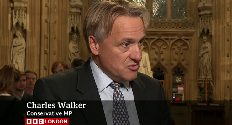 Tory MP Charles Walker (Image: BBC)
