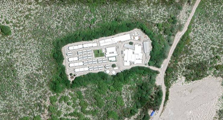 The Nauru Regional Processing Centre (Image: Google Earth)
