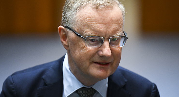 RBA governor Philip Lowe (Image: AAP/Lukas Coch)