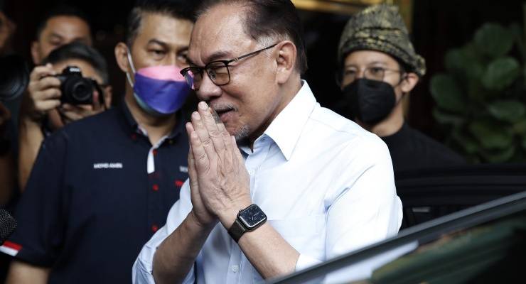 Malaysian opposition leader Anwar Ibrahim