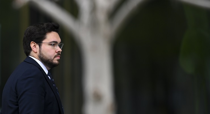Former Liberal Party staffer Bruce Lehrmann (Image: AAP/Lukas Coch)
