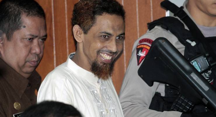 Bali bomber Umar Patek at his trial in 2012