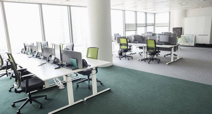 An empty office