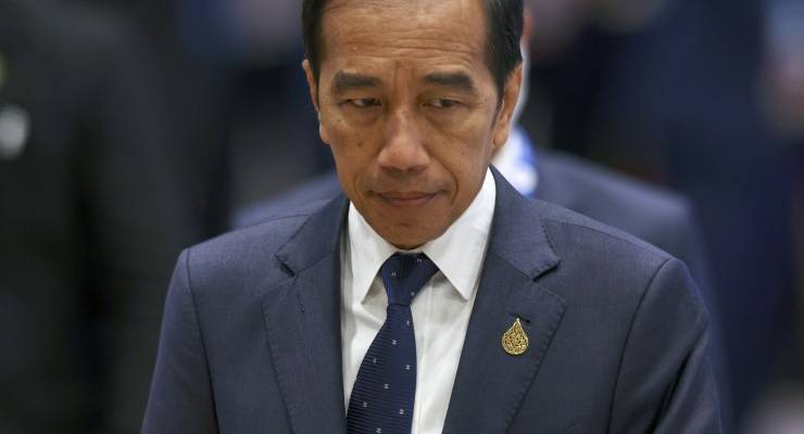 Indonesian President Joko Widodo