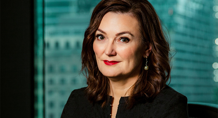 New Australia Post chair Siobhan McKenna (Image: Menzies Foundation)