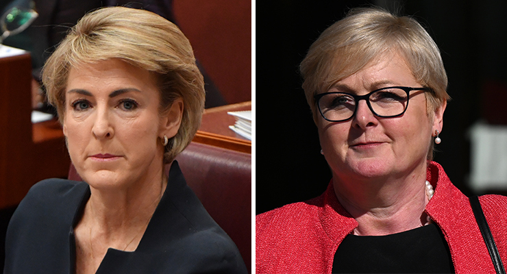Senators Michaelia Cash and Linda Reynolds