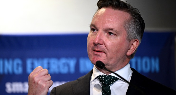 Federal Climate Change and Energy Minister Chris Bowen (Image: AAP/Dan Himbrechts)