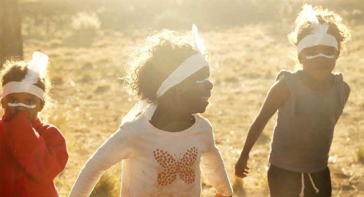 When you’re out on Country, you feel the utnenge (spirit) there, says Children’s Ground co-director Veronica Turner (Image: Supplied/Children's Ground)