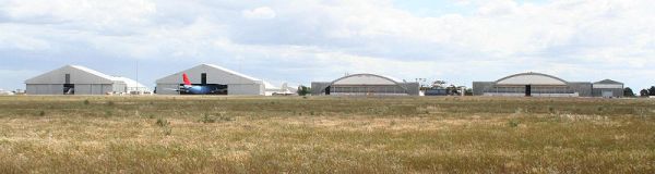 Avalon's wide open spaces today and a glimpse, below, of what it can look like if it follows the low cost carrier growth trajectory of London's Stansted Airport, courtesy BAA.