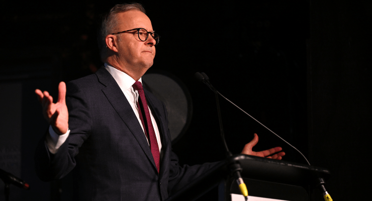 Prime Minister Anthony Albanese launches his cultural policy