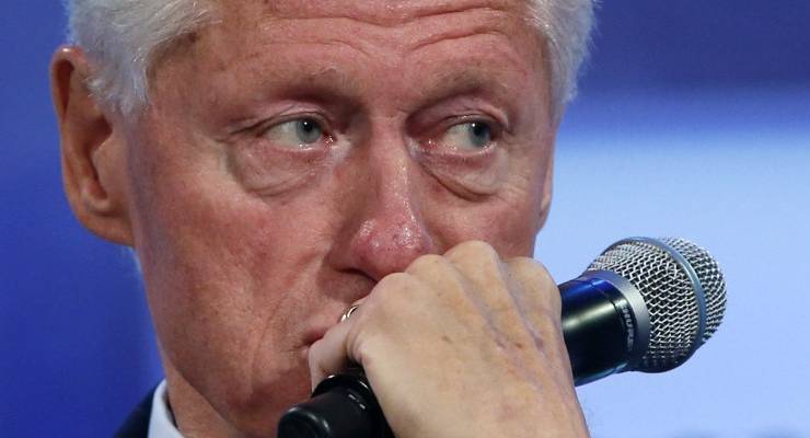 Former US president Bill Clinton