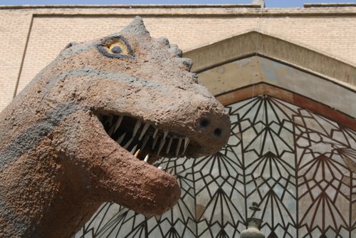 Dinosaur at Natural History Museum.