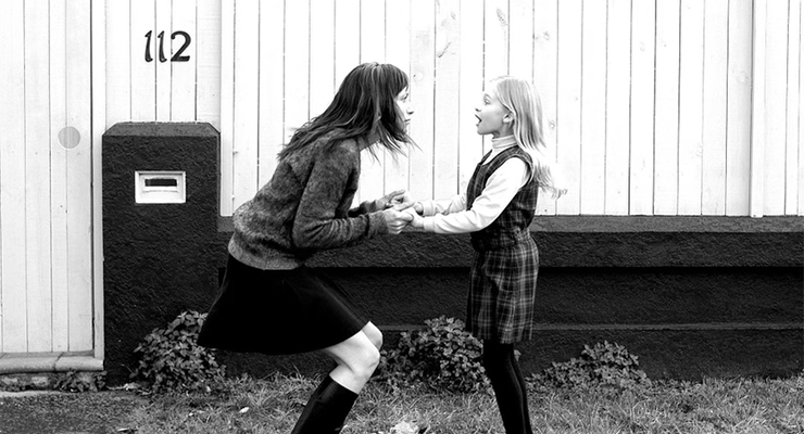 Claudia Karvan and Alex Cook on set of Love My Way (Image: Jimmy Pozarik)