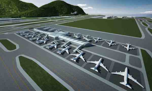 Midfield3s Mid field Hong Kong 2015: Airport Authority graphic