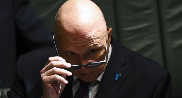 Opposition Leader Peter Dutton