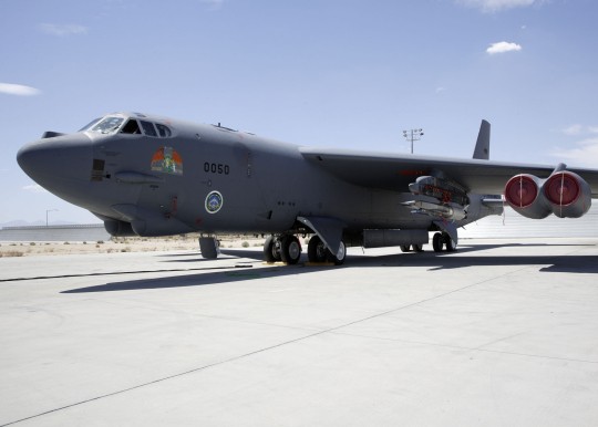 In proportion, the X-51A on a B-52, USAF photo by Chad Belloy