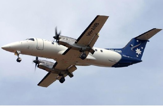 The AirNorth commuter turbo-prop that crashed, image supplied by the ATSB