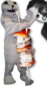 flapsticks Flapsticks: the game of dressing up as a seal and using a giant skewer to harm Louis Nowra