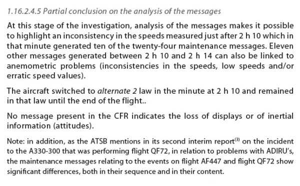 message analysis