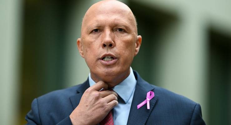 Peter Dutton (Image: AAP/Lukas Coch)
