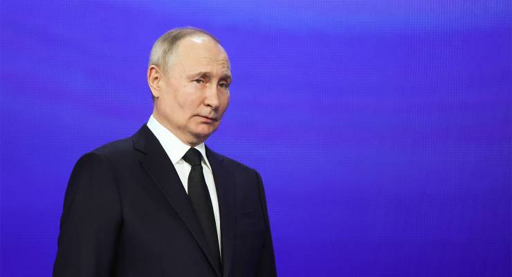 Russia's President Vladimir Putin (Image: AAP/Sergei Karpukhin/TASS/Sipa USA)