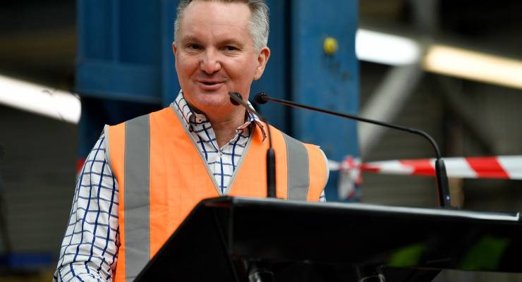 Climate Change and Energy Minister Chris Bowen