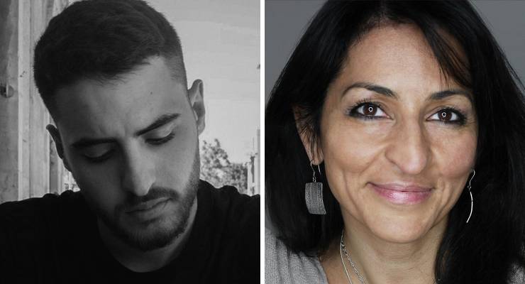 Mohammed El-Kurd and Susan Abulhawa (Images: Adelaide Writers' Week)