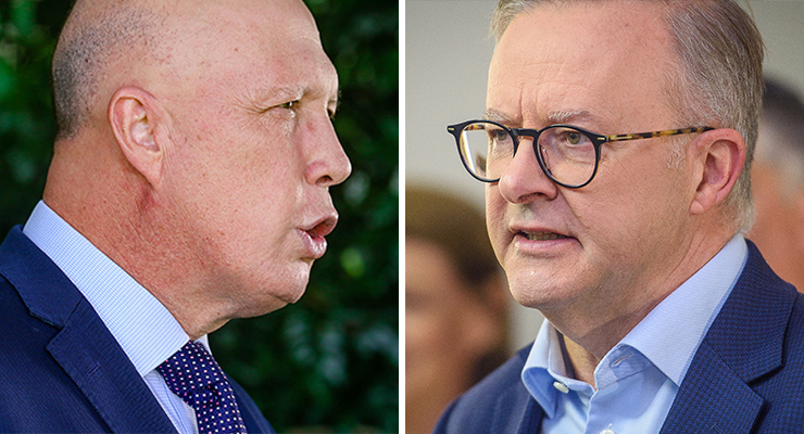 Peter Dutton, Anthony Albanese (Images: AAP)