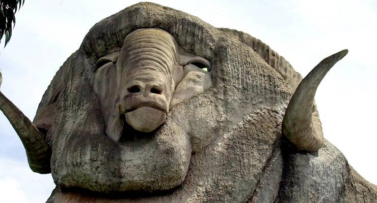 The Big Merino in Goulburn, NSW