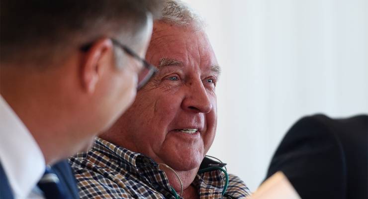 Bruce Mathieson in 2016 (Image: AAP/Tracey Nearmy)