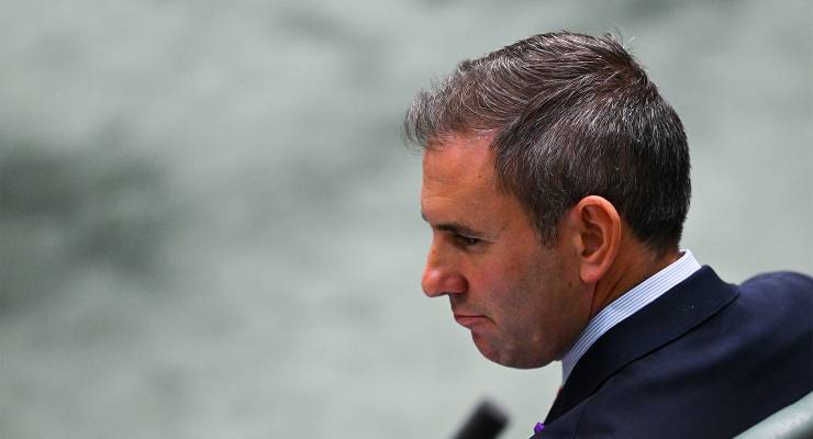 Treasurer Jim Chalmers (Image: AAP/Lukas Coch)