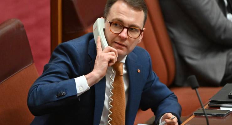 Liberal Senator Andrew Bragg