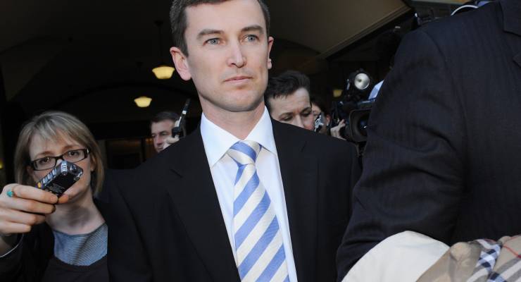 Former NSW Liberal executive member Jeff Egan in 2008