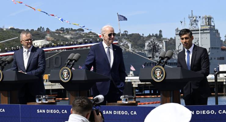 Anthony Albanese, Joe Biden and Rishi Sunak