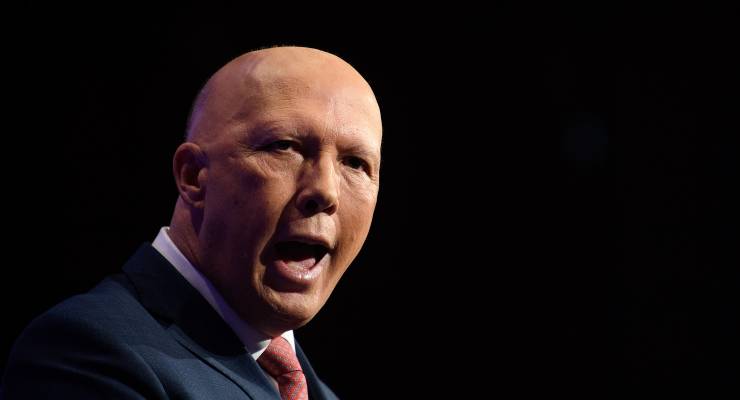 Peter Dutton (Image: AAP/Bianca De Marchi)