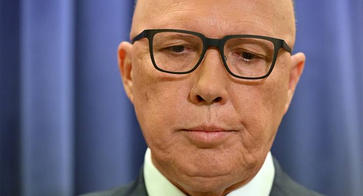 Opposition Leader Peter Dutton (Image: AAP/Mick Tsikas)