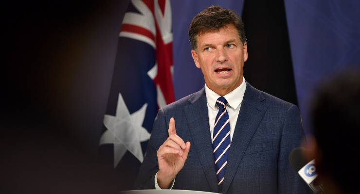 Shadow Treasurer Angus Taylor