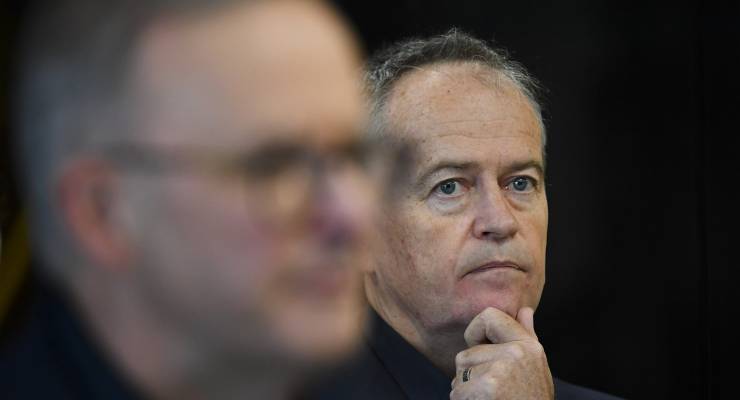 Anthony Albanese and Bill Shorten