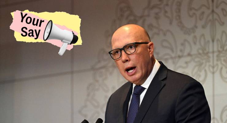 Liberal Leader Peter Dutton