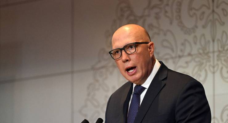 Liberal Leader Peter Dutton
