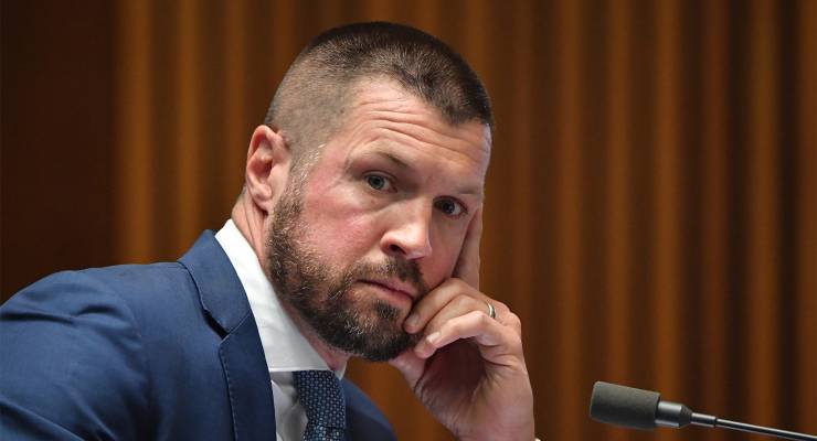 Outgoing Guardian Australia managing director Dan Stinton (Image: AAP/Mick Tsikas)