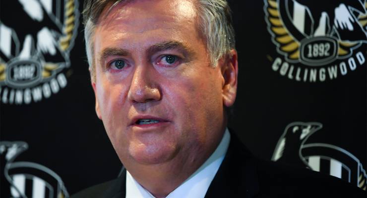 Former Collingwood president Eddie McGuire (Image: AAP/James Ross)